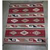Image 2 : "Diamante Rojo" Navajo Kilim Rug