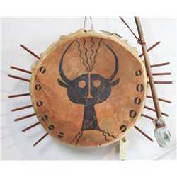 Cheyenne Ghost Bull Curing Drum