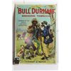 Image 1 : "Bull" Durham Black Americana Sign