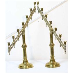 Antique Candelabras from Butte, Mt Church