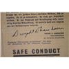 Image 14 : Safe Conduct Pass WWII