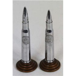 WWII Trench Art Salt & Pepper