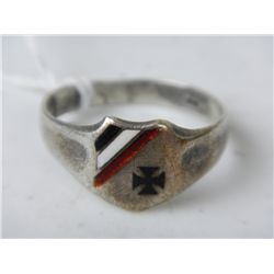 WWII Nazi Iron Cross Ring