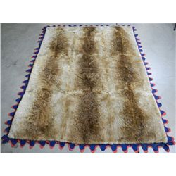 Native American Beaver Pelt Trade Quilt