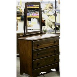 Antique Dresser with Mirror