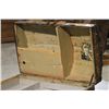 Image 11 : Antique Humpback Steamer Trunk
