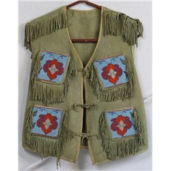 Sioux Indian Beaded Vest