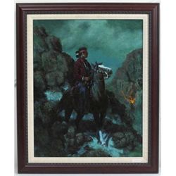 Navajo Indian John Jones Original Painting