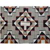 Image 4 : 1900s Genuine Diamonds and Cruces Navajo Throw Rug