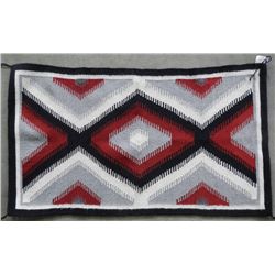 Genuine "Storm" Navajo Throw Rug