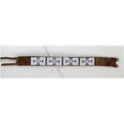 Blackfoot Indian Beaded Belt