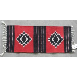 "Diamonte Rojo" Zapotec Table Runner