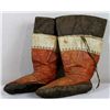 Image 2 : Native American Elk Skin Moccasin Boots