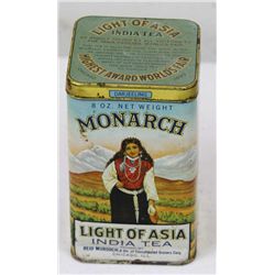 Monarch Light of Asia Tea Tin