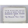 Image 5 : Monarch Pickling Spice Paper Label Box