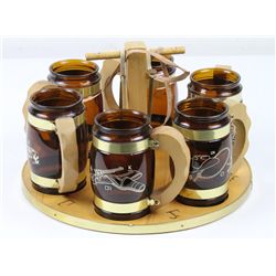 Siesta Ware Cowboy Western Complete Set