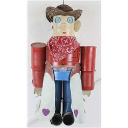 Folk Art Cowboy