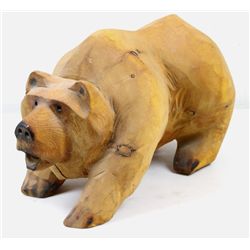 Hand Carved Bear made in Cooke Pass Montana