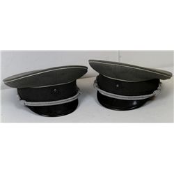 East German Officers Dress Caps