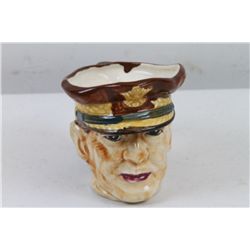General McArthur Occupied Japan Toby Mug