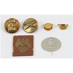 WWII Pins and Tokens