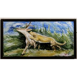 Original Wildlfe Art by Little Blue Hand