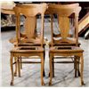 Image 2 : Antique Oak Chairs