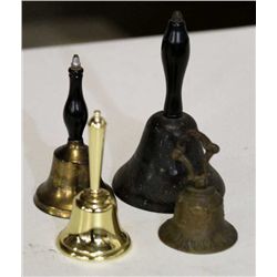 Brass School Bell Collection