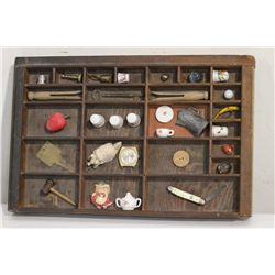 Type Set Drawer Collage