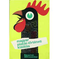 Gaál Mátyás: Magyar plakát-történeti kiállítás Mucsarnok 1960 november