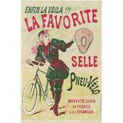 Tervezo ismeretlen: La Favorite Selle Pneu-Velo