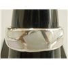 Image 1 : 23.80 ctw Mother of Pearl Ring .925 Sterling Silver