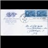 Image 1 : 1946 US First Day Pair Postal Cover (STM-002122)