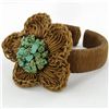 Image 2 : Crocheted Shell Bracelet (JEW-004310)