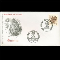 1969 Berlin Germany First Day Postal Cover (STM-002799)