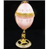 Image 2 : Fabrege Style Decorative Egg Ring Box (DEC-000607)