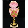 Image 3 : Fabrege Style Decorative Egg Ring Box (DEC-000607)