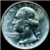 Image 1 : 1955D Washington 25c MS64 (COI-012059)