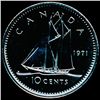 Image 1 : 1971 Canada 10c MS67 DCAM NC ERROR (COI-010284)