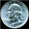 Image 1 : 1955 Washington 25c MS64/65 (COI-011975)