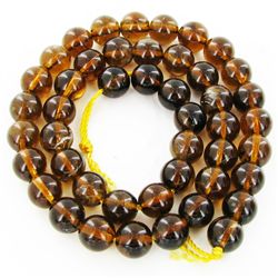 255twc Natural Citrine Bead Strand 16" (JEW-003001)
