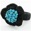 Image 2 : Crocheted Shell Ring (JEW-004311)