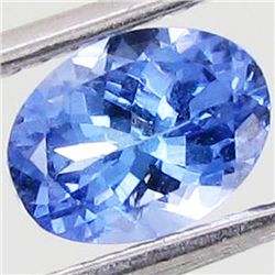 0.92ct Fiery Blue Oval Tanzanite (GEM-004017)