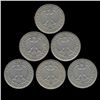 Image 1 : 1968F Germany 1 Mark Hi Grade Scarce 6 Pcs (COI-008173)