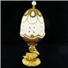 Image 2 : Fabrege Style Decorative Egg Ring Box (DEC-000597)