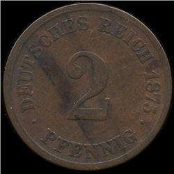 1875H Germany 2pf VF/F (COI-009800)