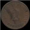 Image 1 : 1875H Germany 2pf VF/F (COI-009800)