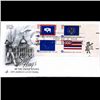 Image 1 : 1976 US First Day Postal Cover Zip Block (STM-003136)