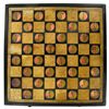 Image 1 : Hand Painted Marble Chess Set Wooden Drawer Box (CLB-001058)