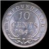 Image 2 : 1941C Canada Newfoundland 10c MS66 Variety (COI-008731)